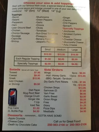 Menu 3