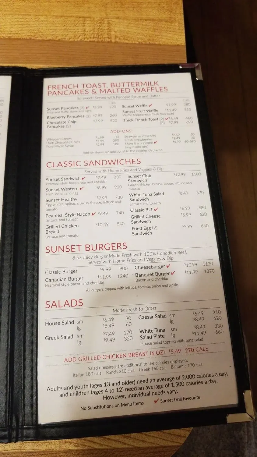 Menu 4