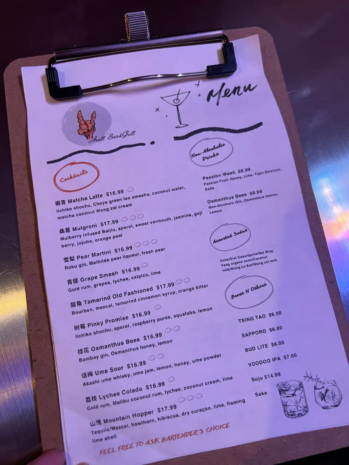 Menu 4