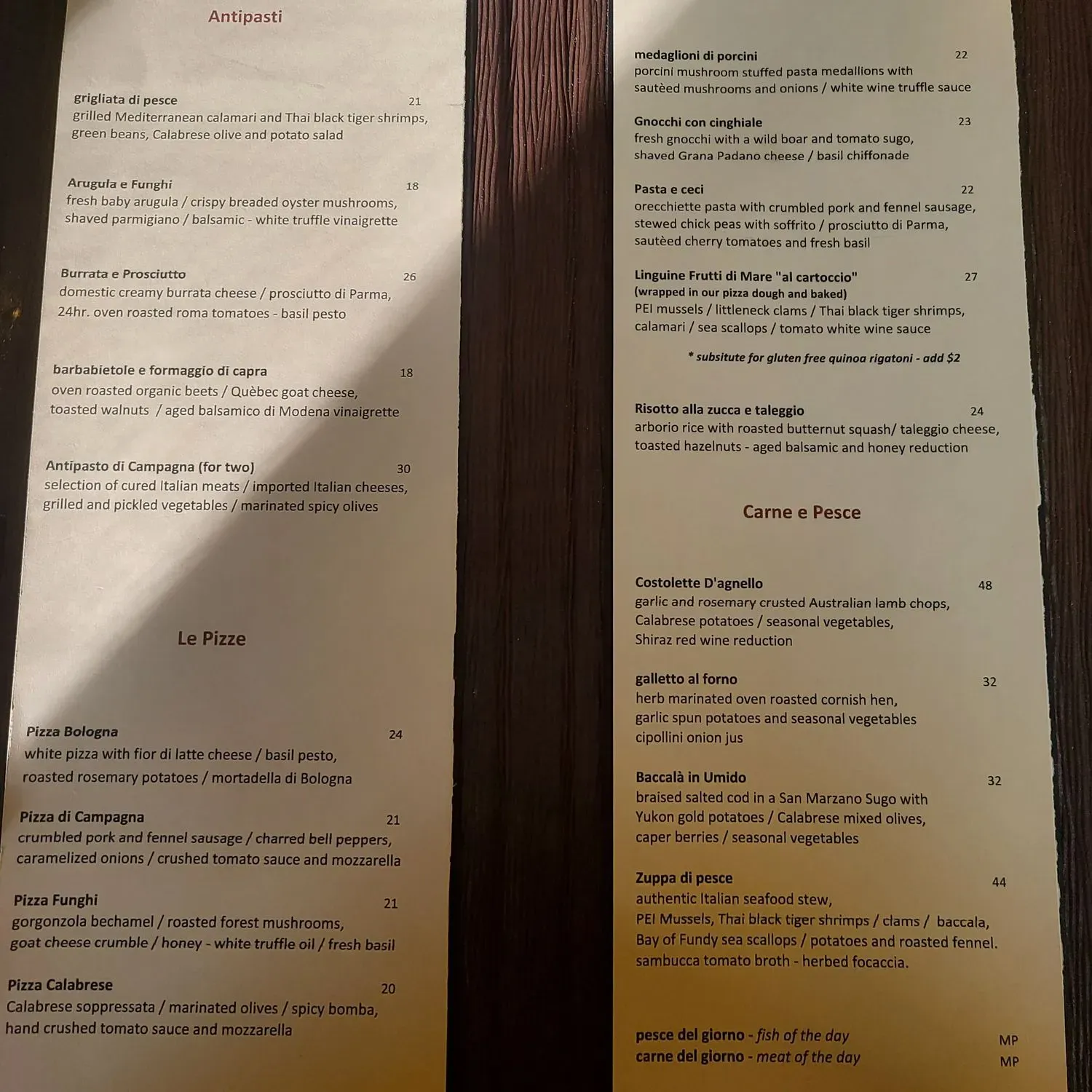 Menu 3