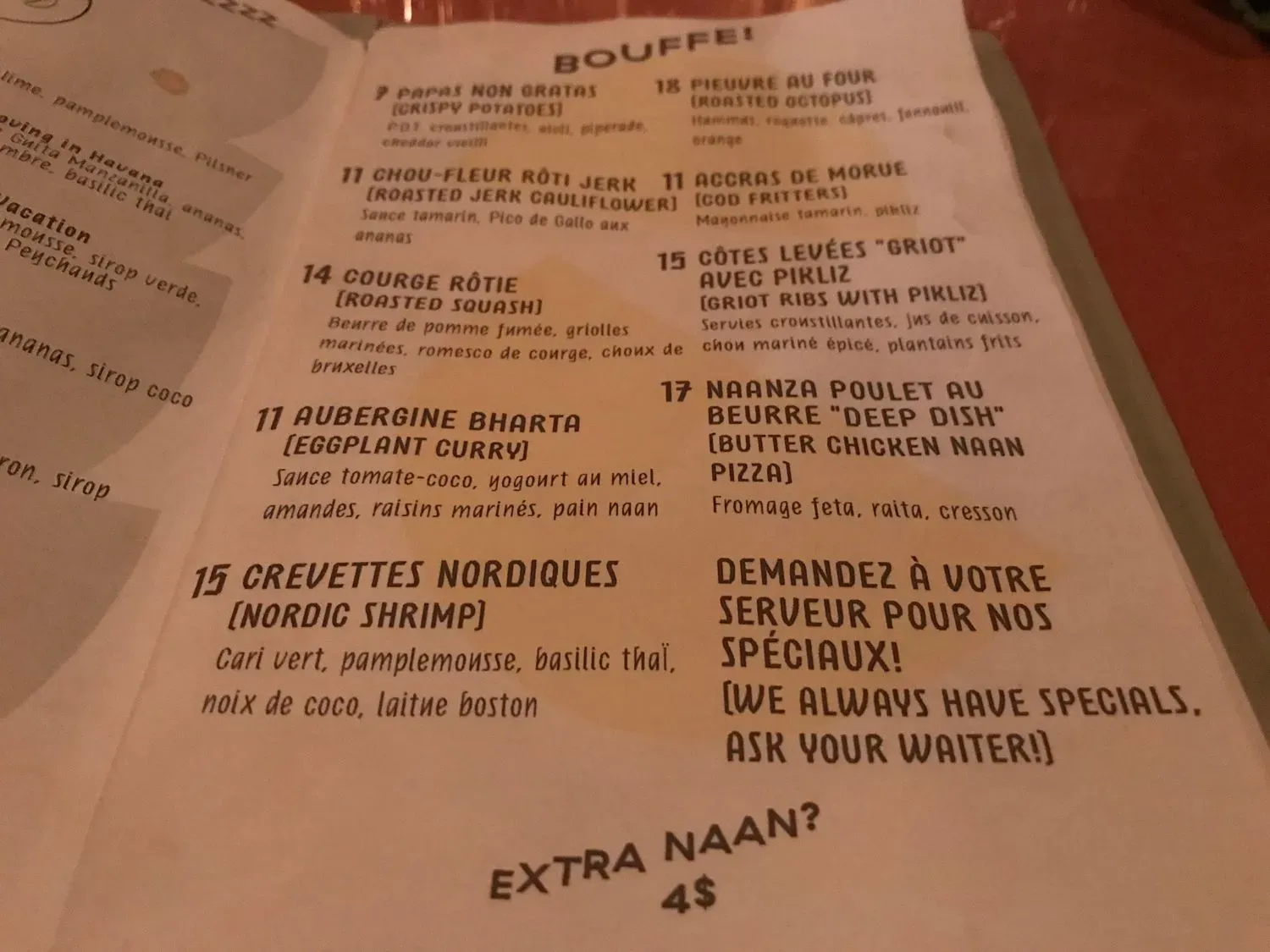 Menu 6