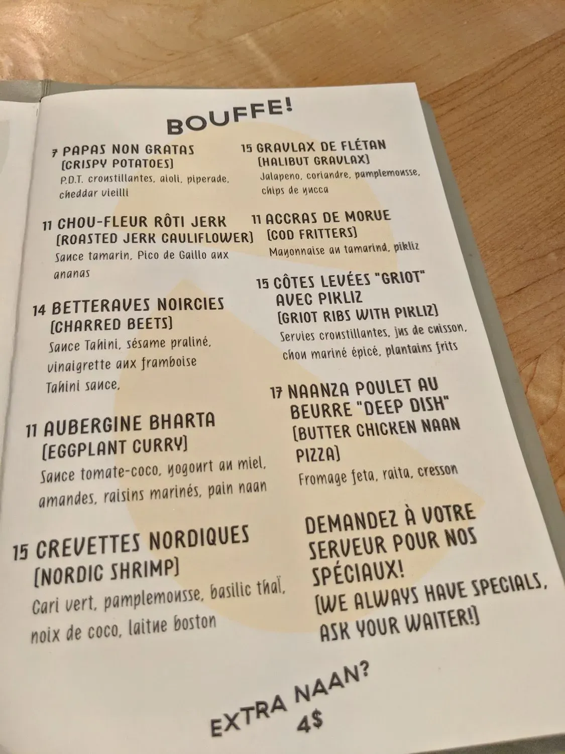 Menu 3