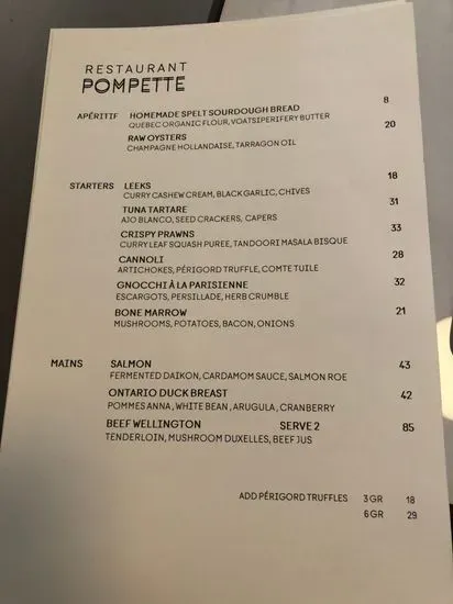 Menu 6