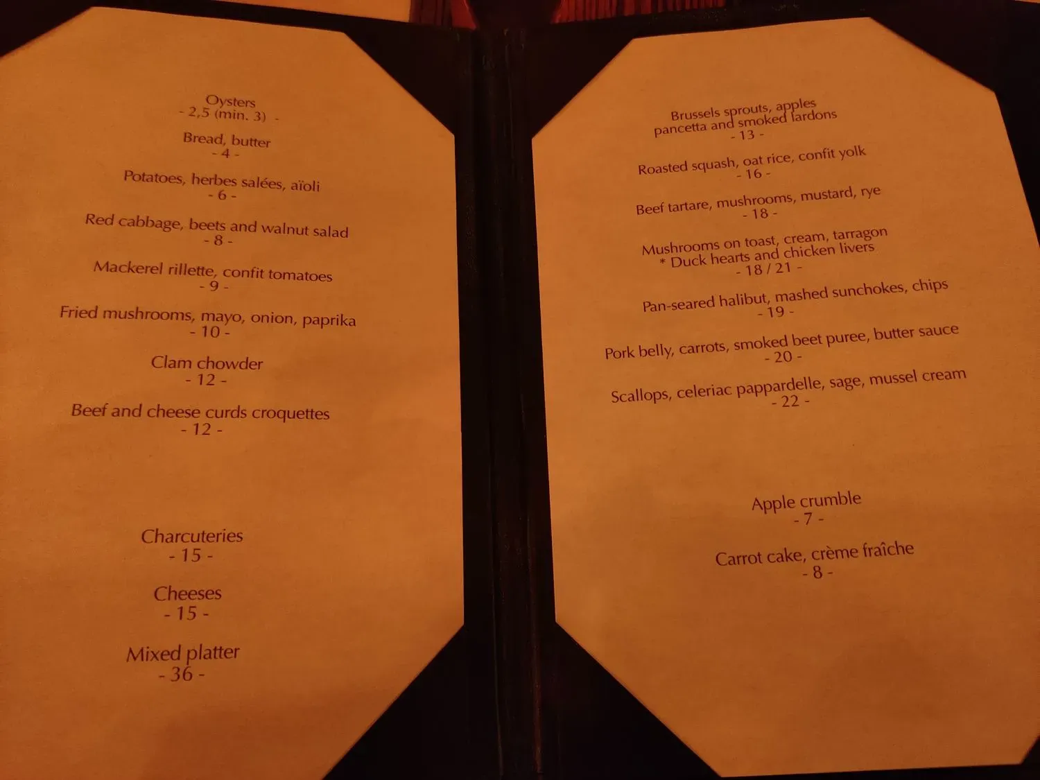 Menu 3