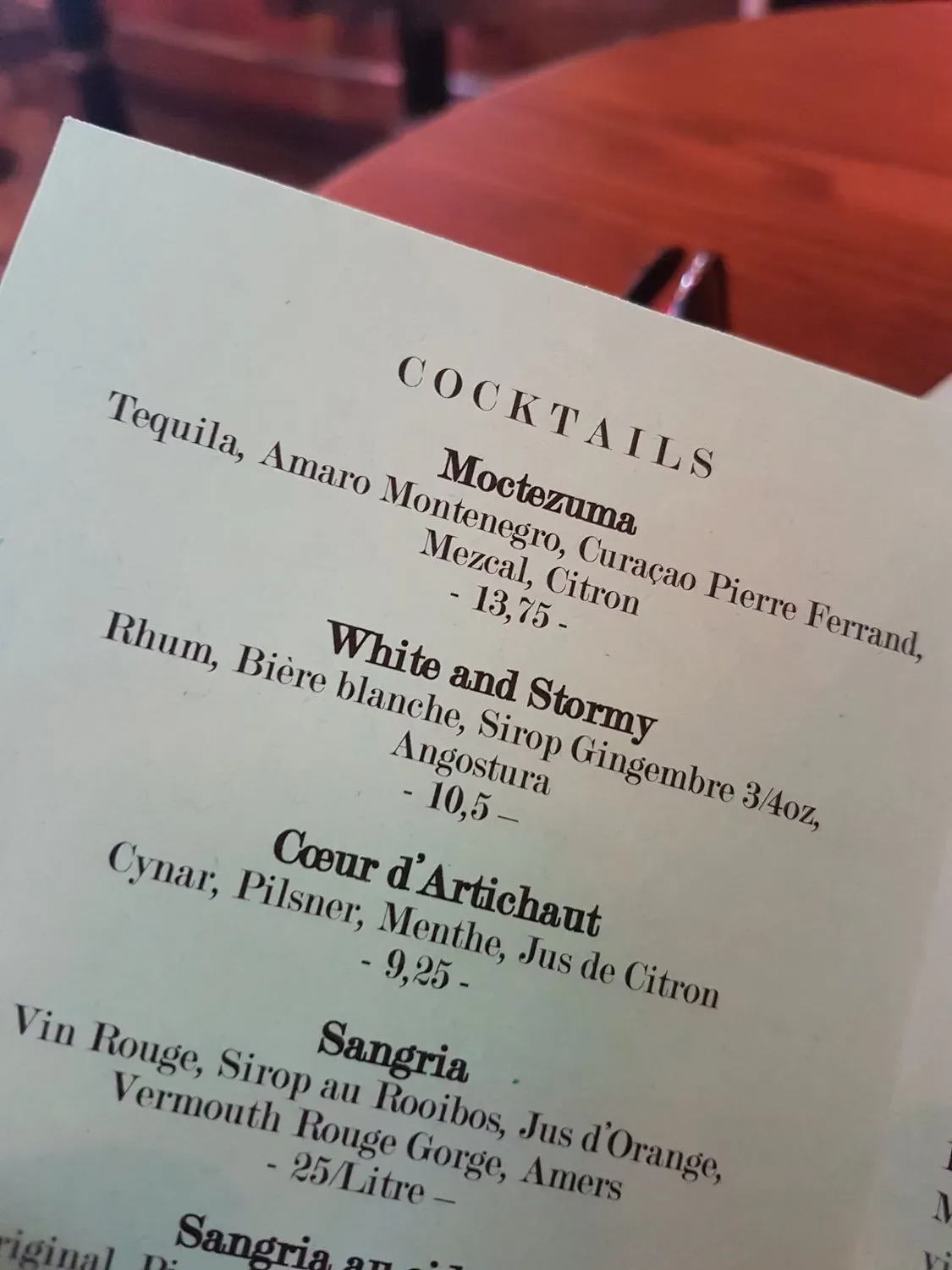 Menu 6