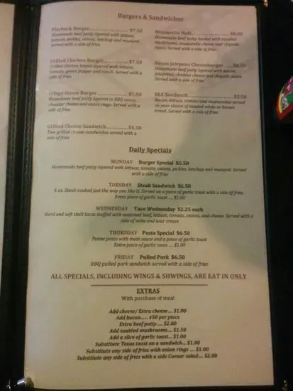 Menu 3