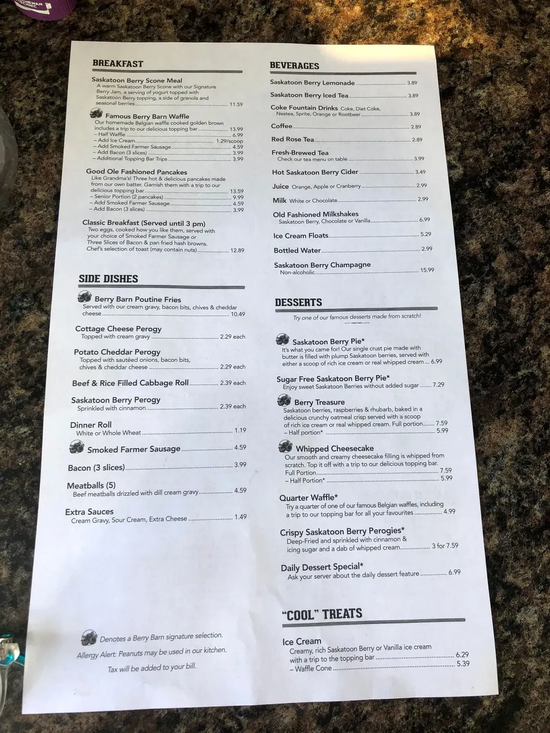 Menu 6