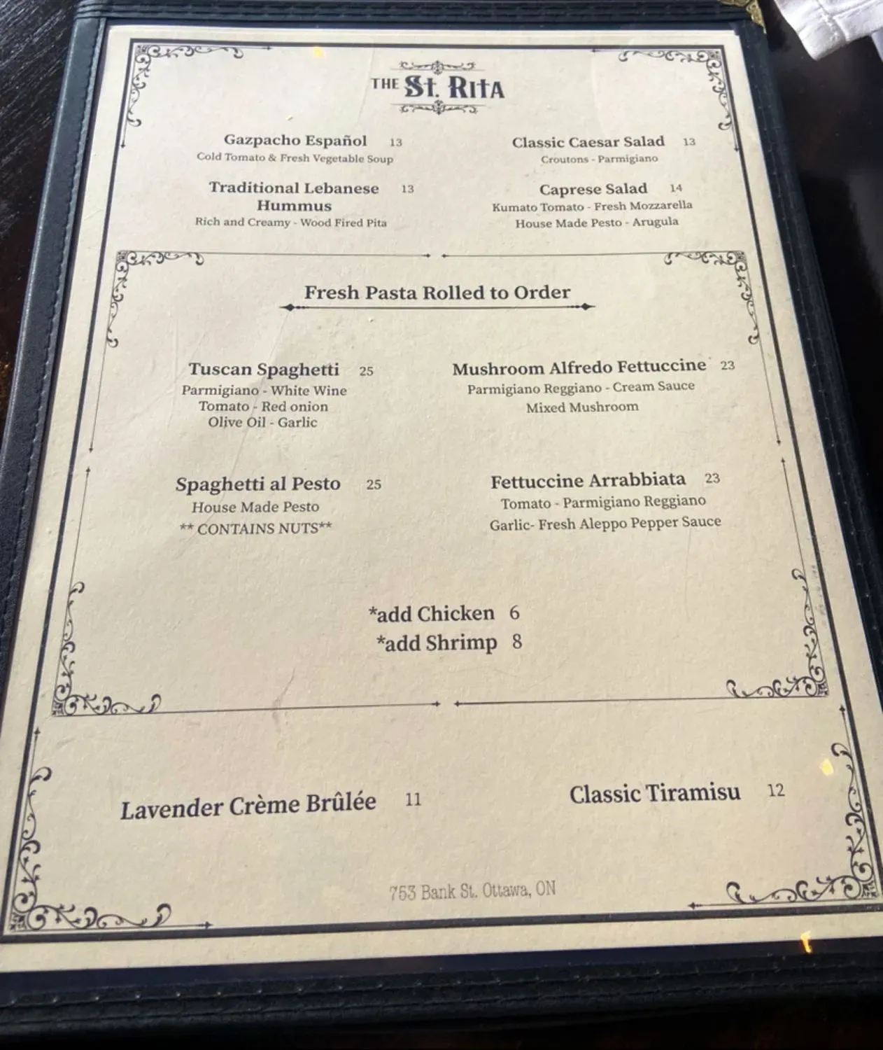 Menu 6