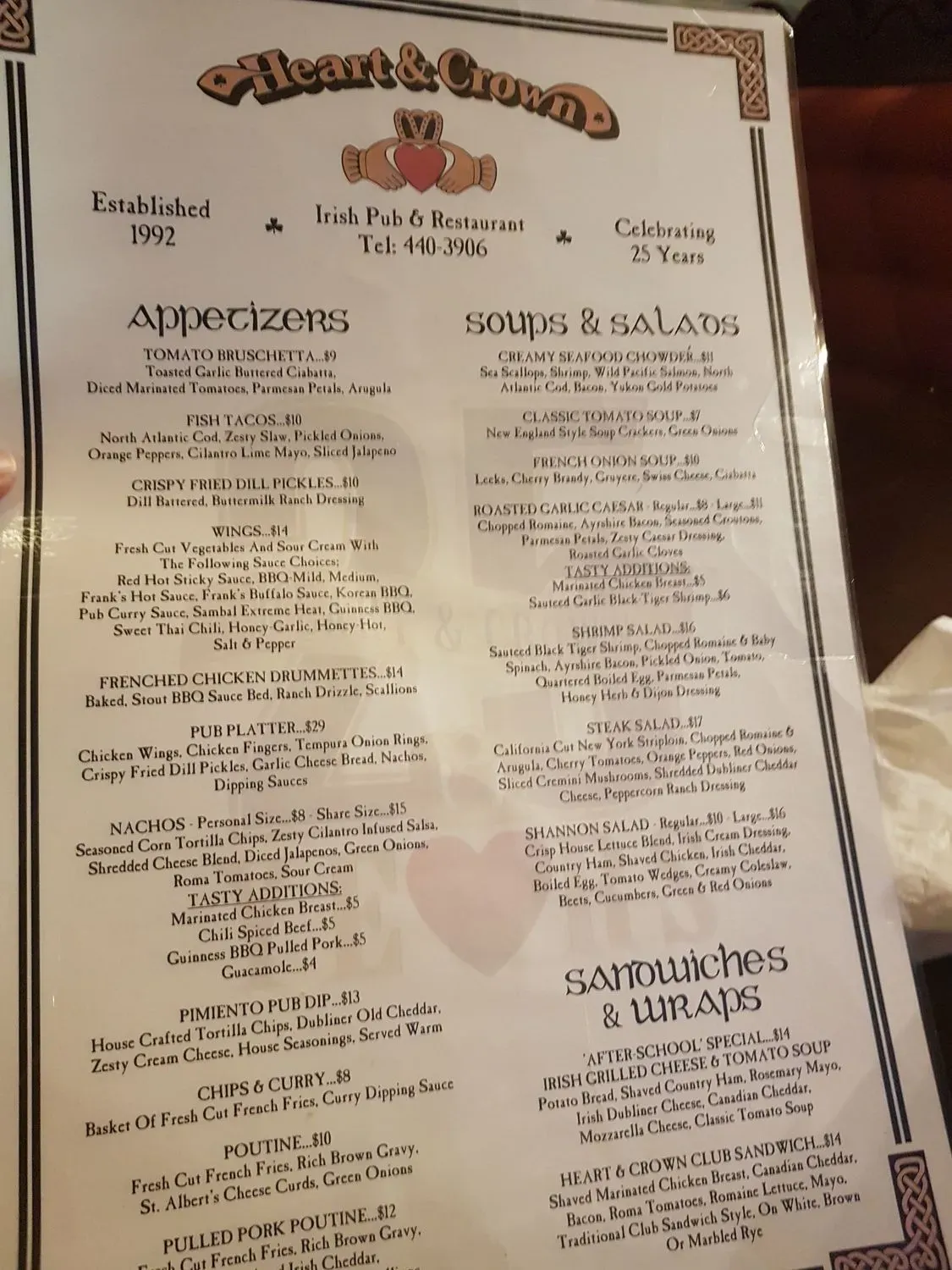 Menu 4