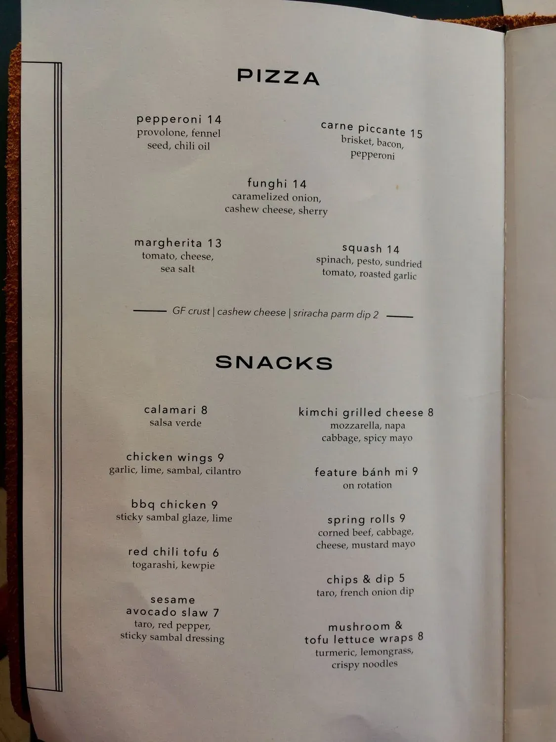 Menu 3