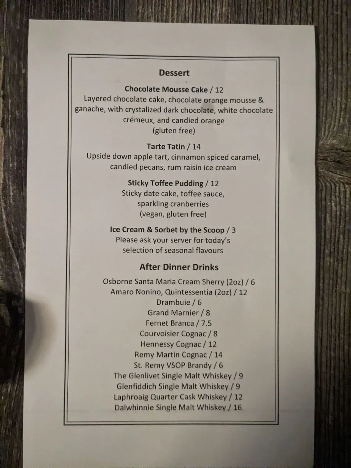 Menu 4