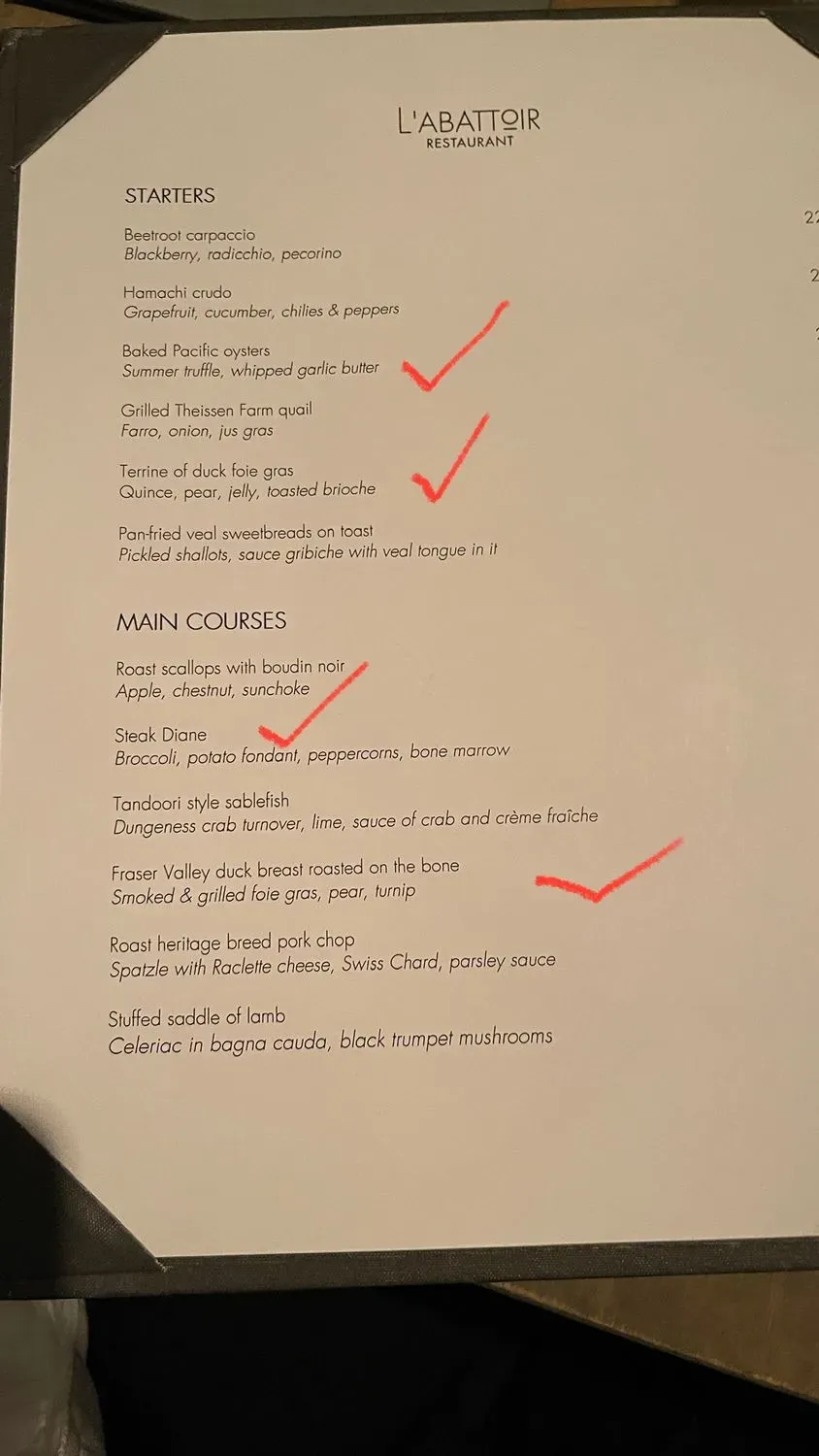 Menu 4