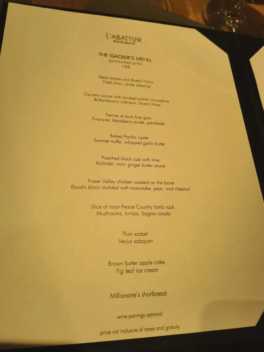 Menu 6