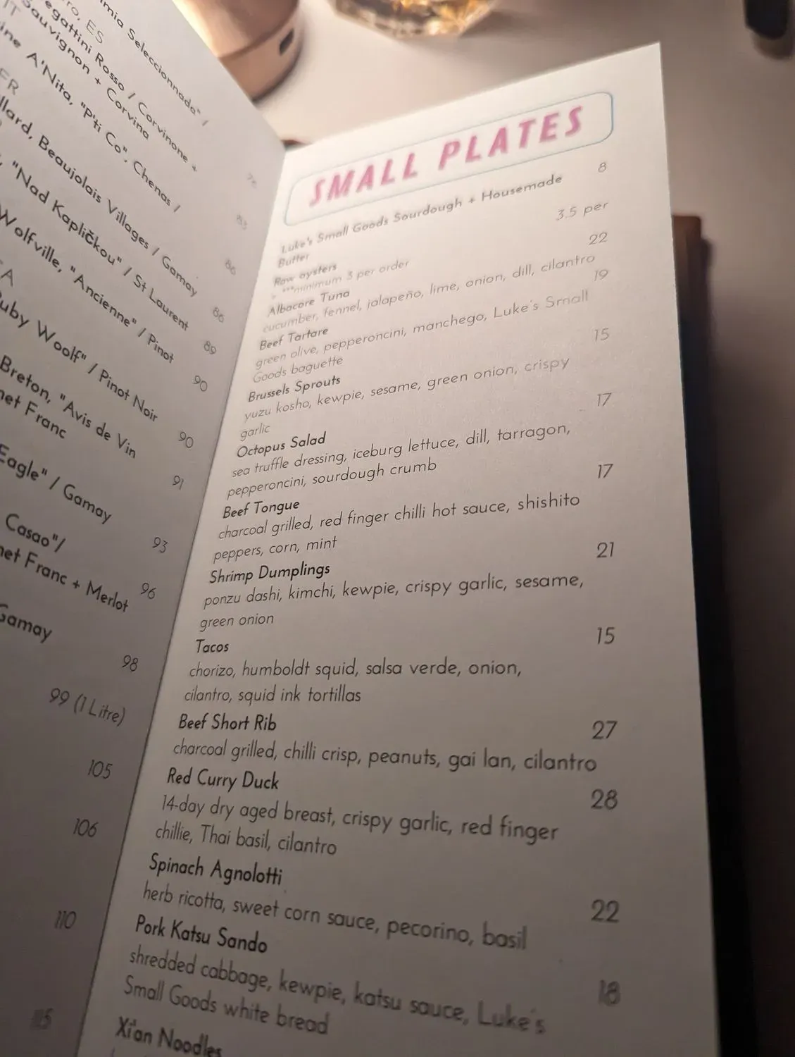 Menu 3