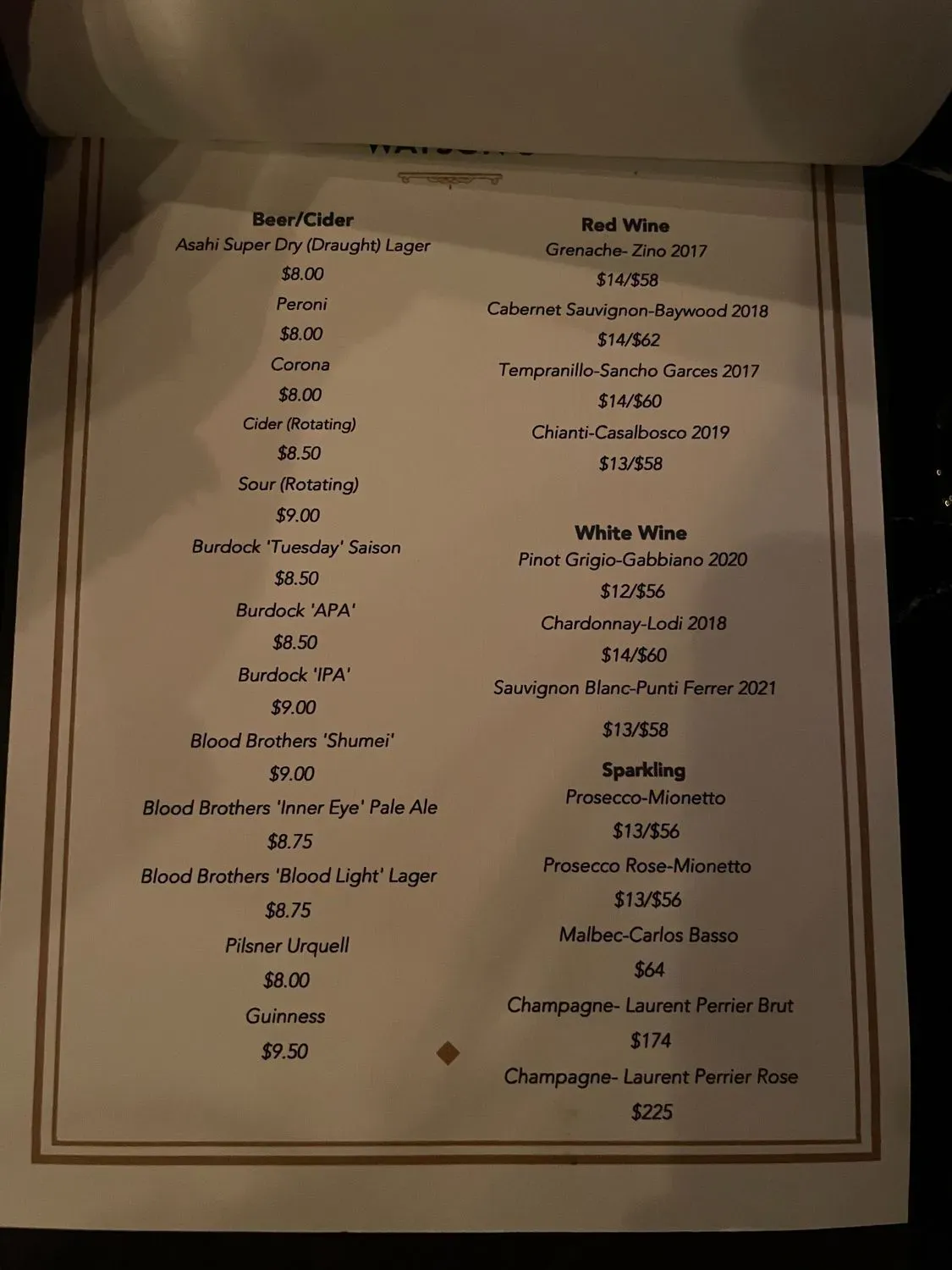 Menu 4