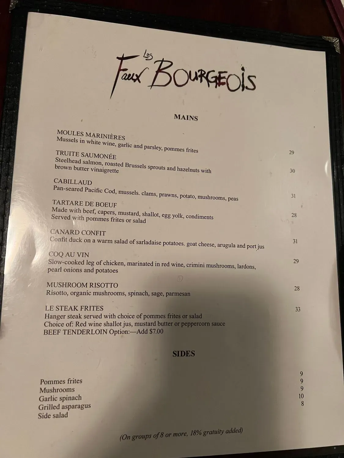 Menu 4