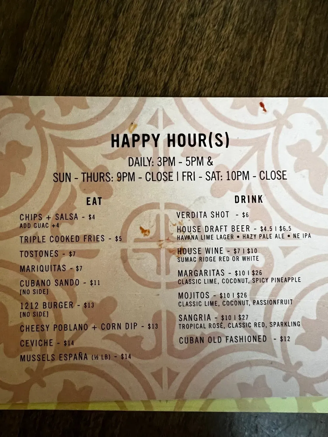 Menu 3