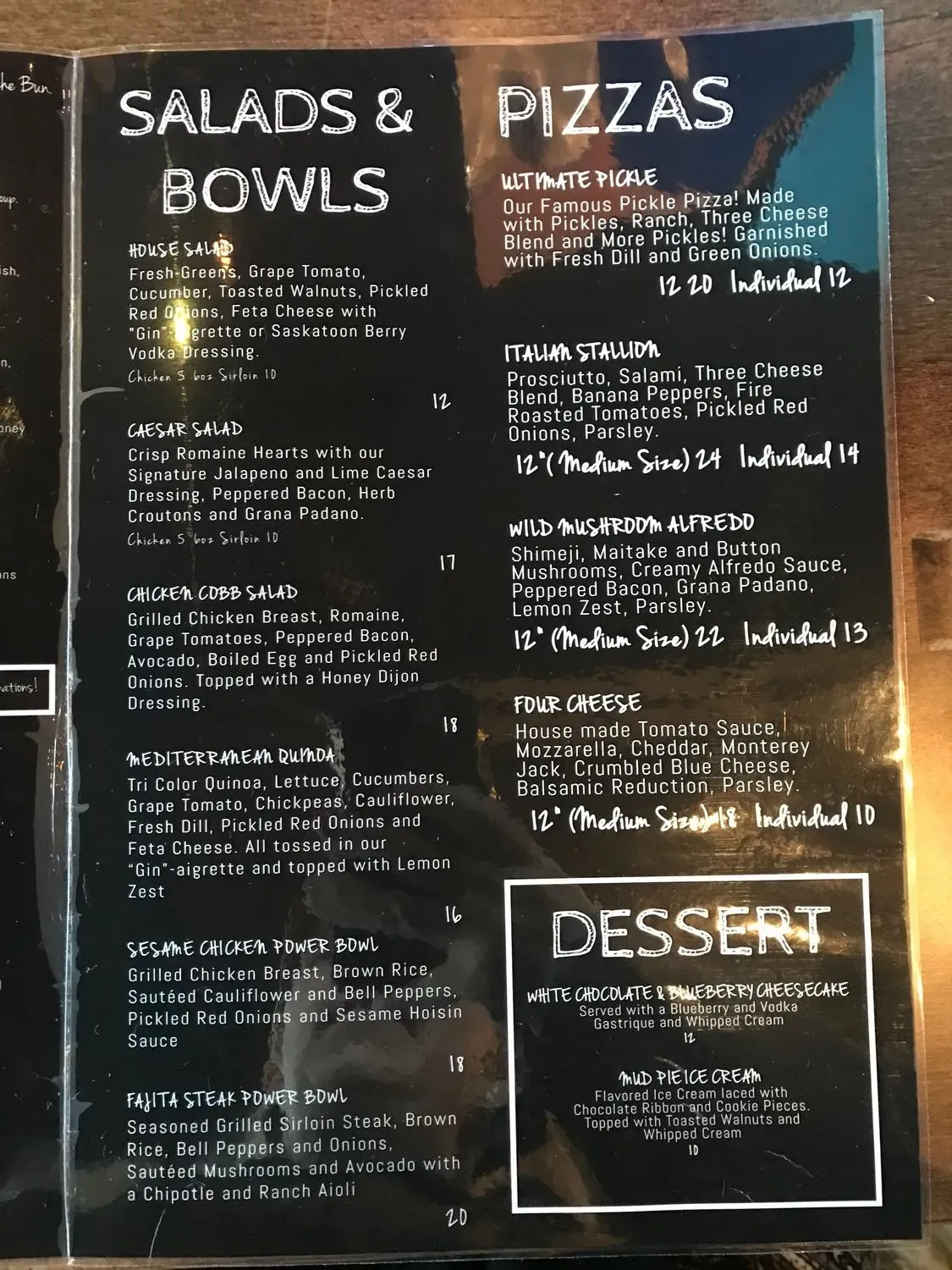 Menu 6