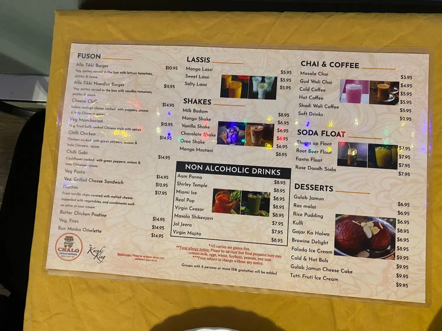 Menu 3