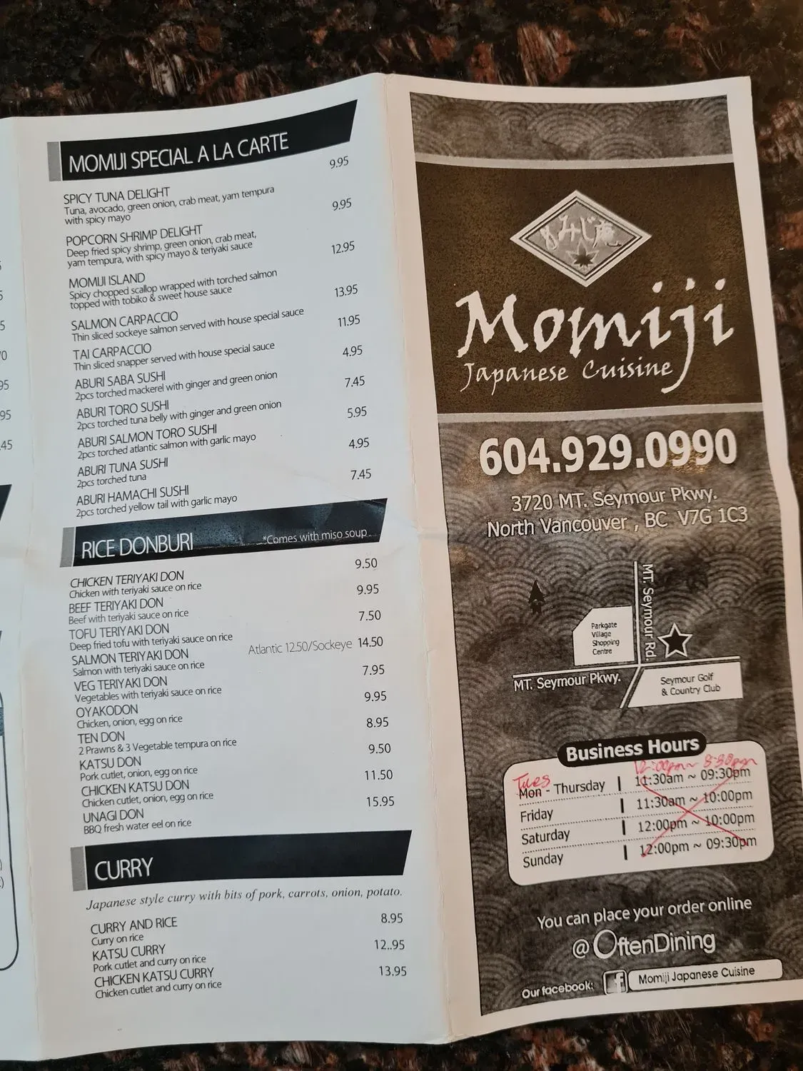 Menu 4