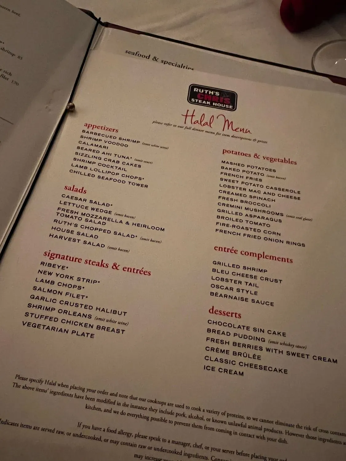 Menu 6