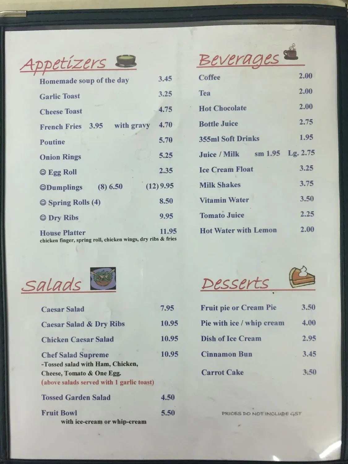 Menu 4