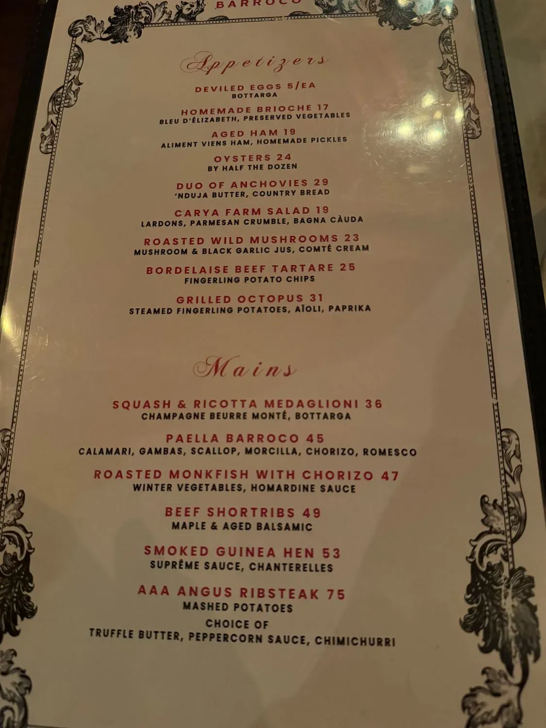 Menu 6