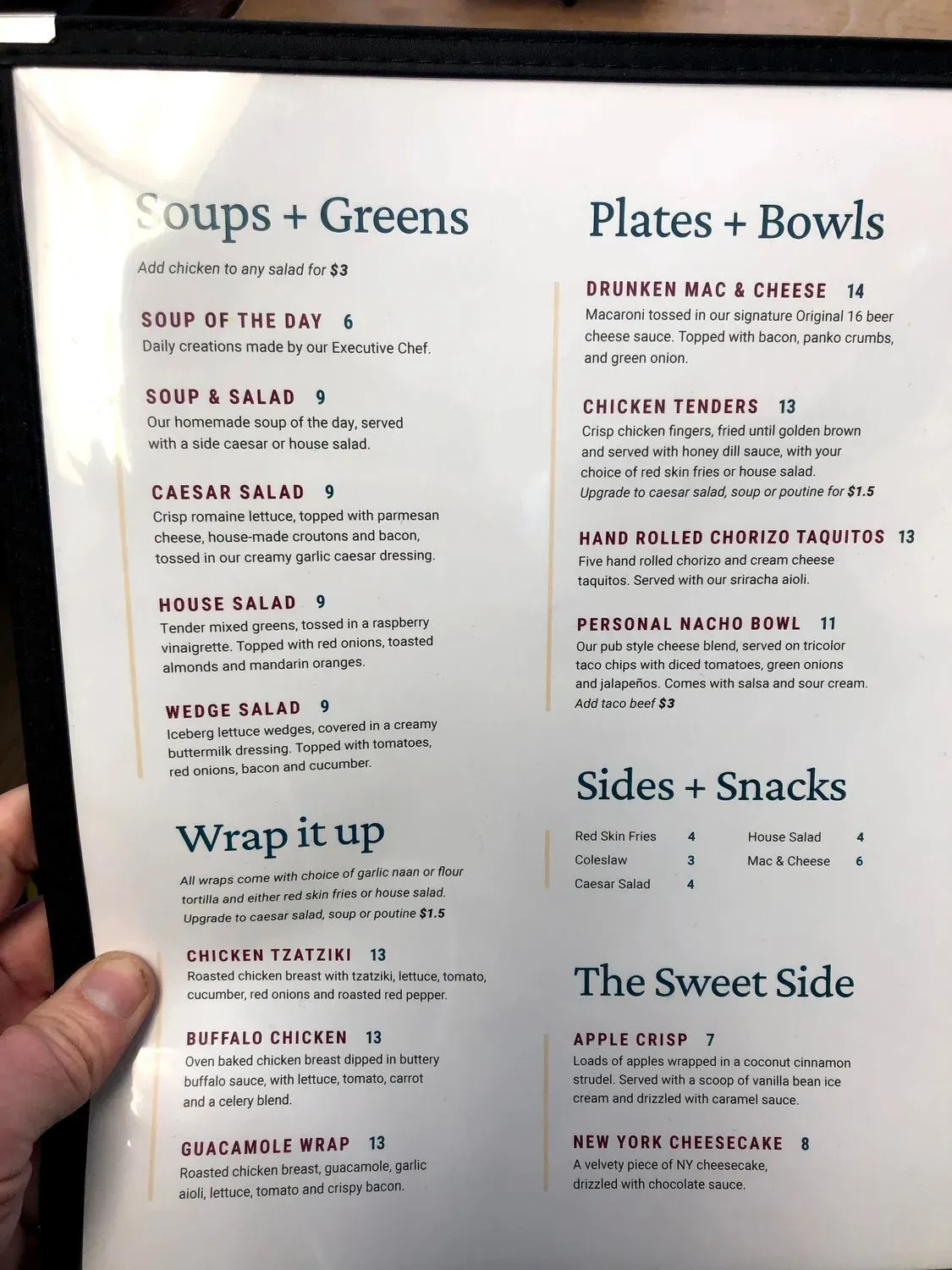 Menu 3