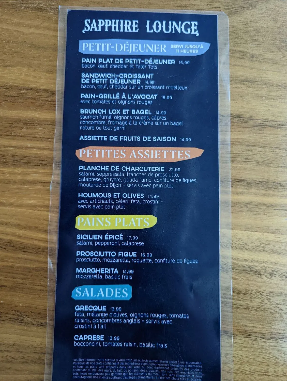 Menu 3