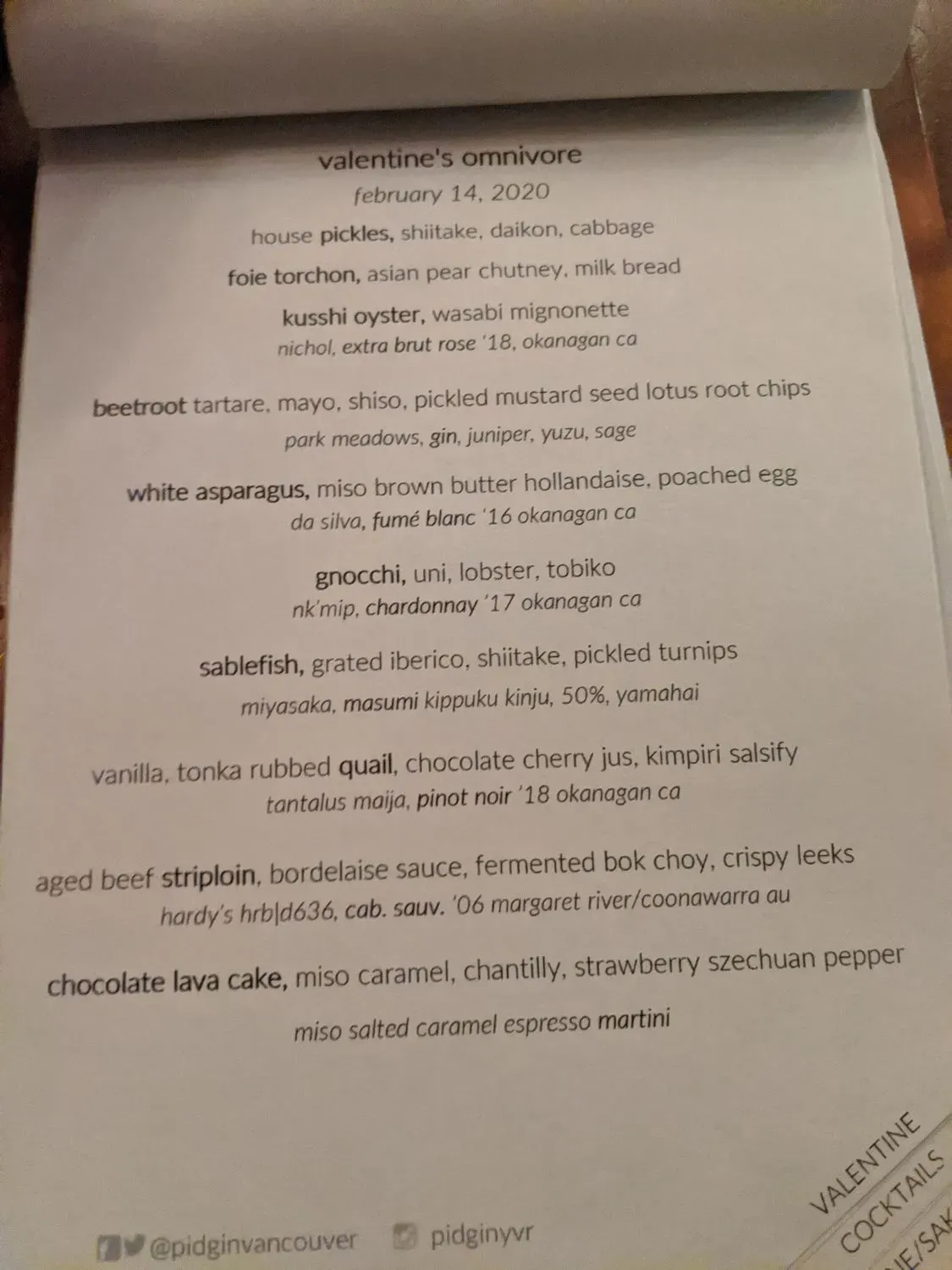 Menu 6