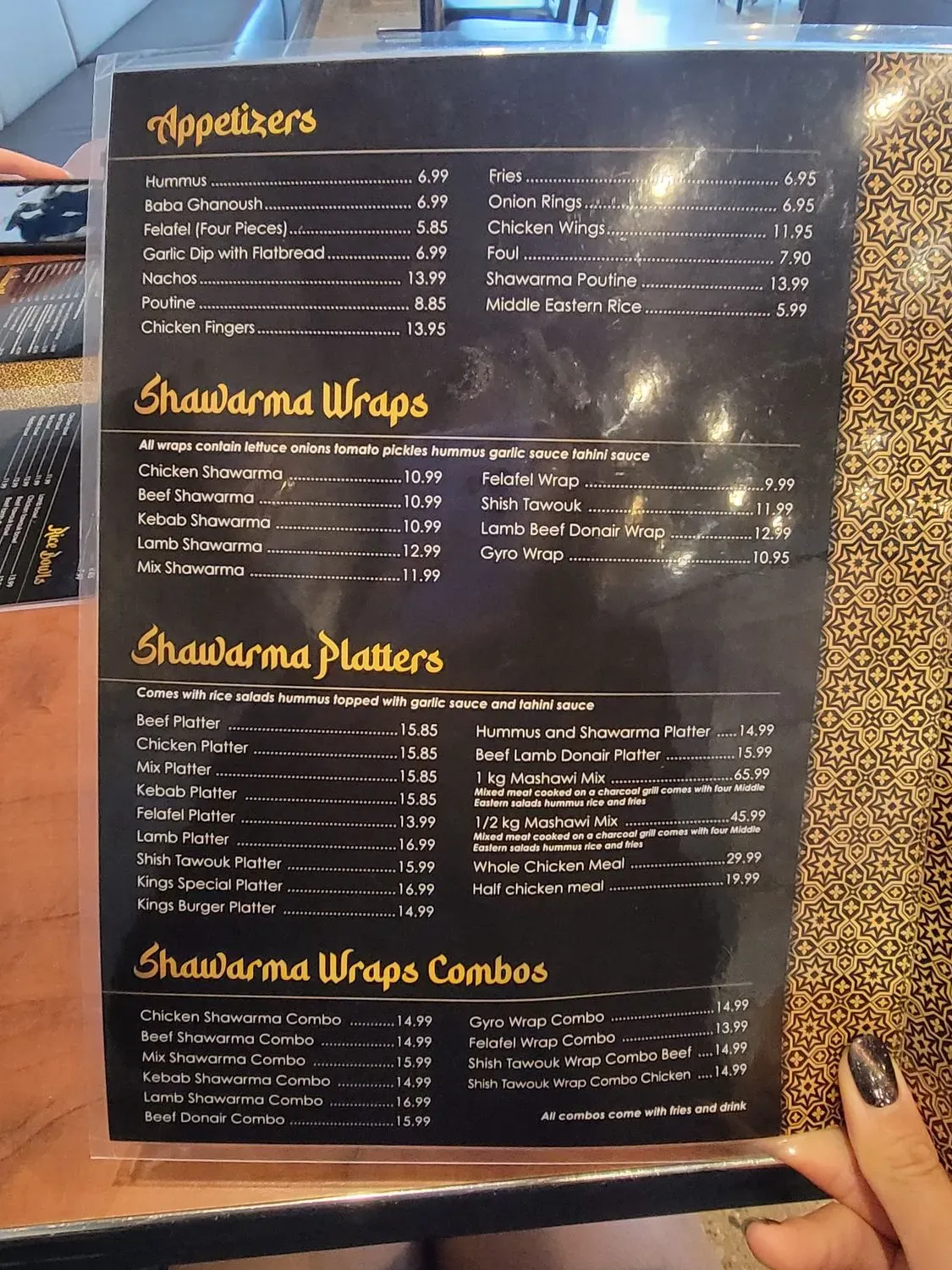 Menu 3