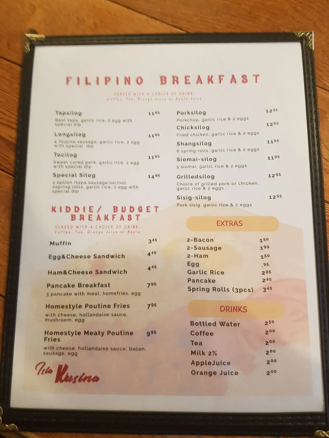 Menu 6