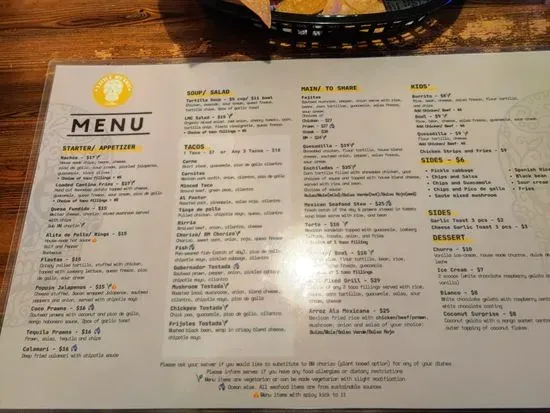 Menu 6