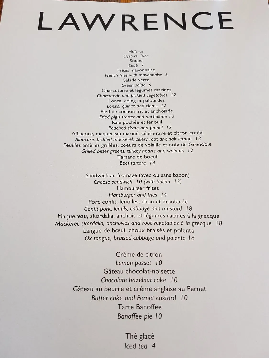 Menu 6