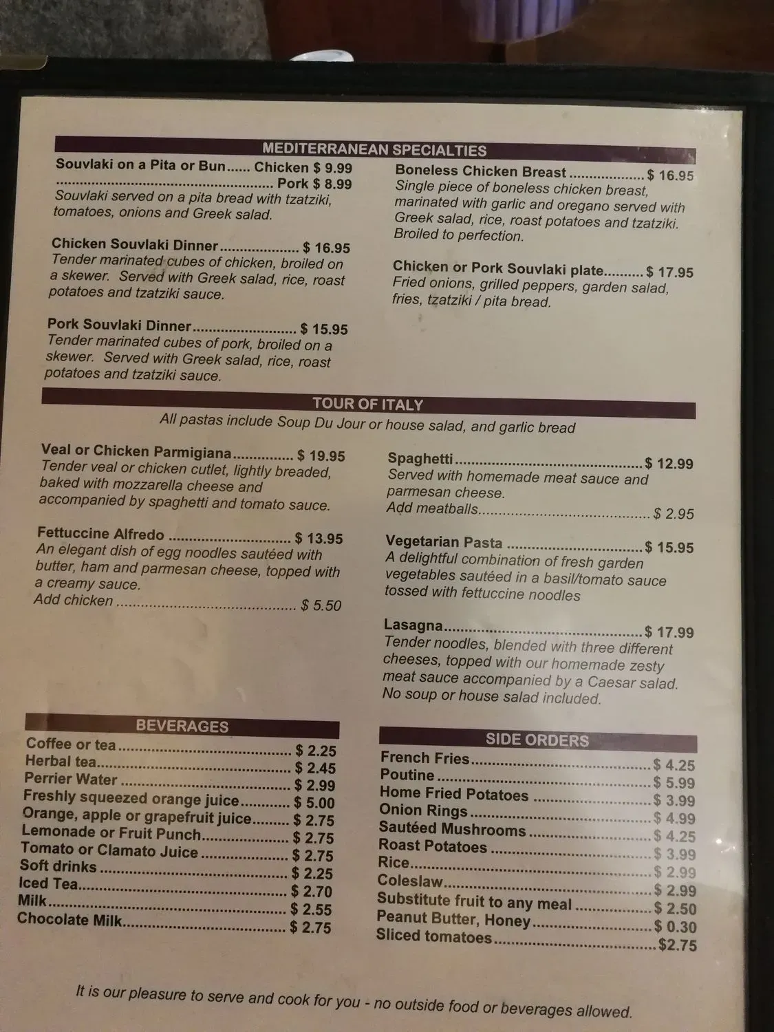 Menu 4