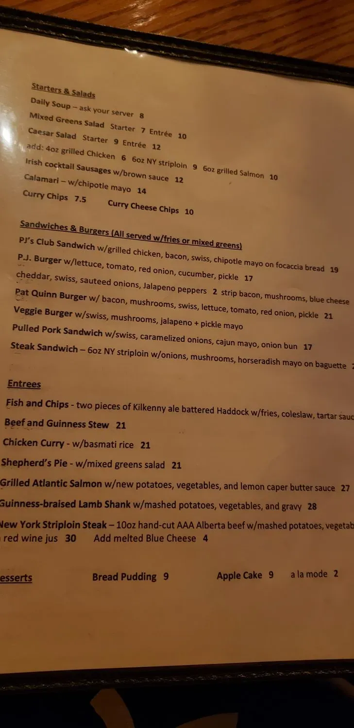 Menu 4