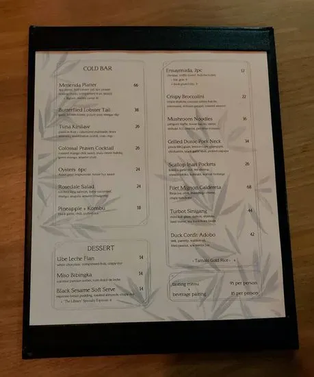 Menu 4