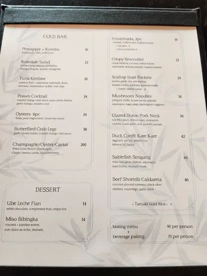 Menu 3