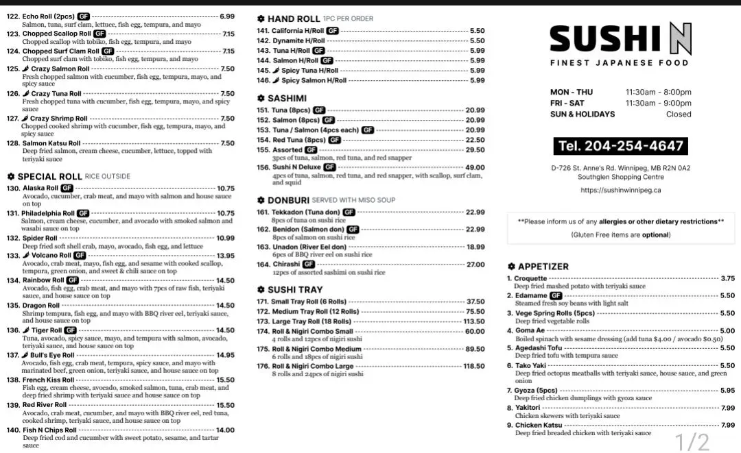 Menu 3