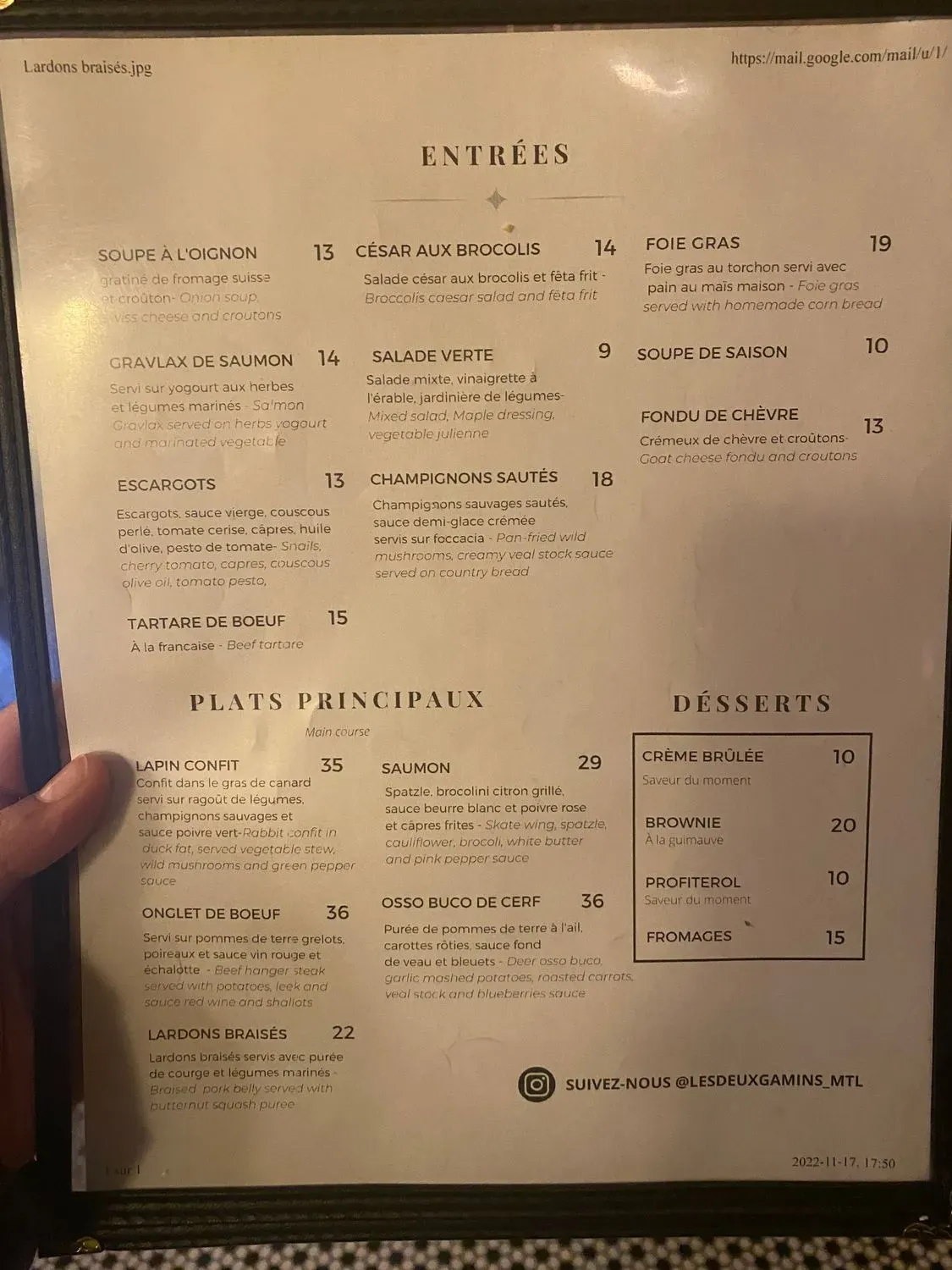 Menu 3