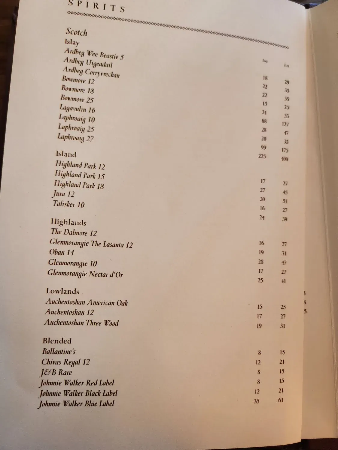 Menu 3