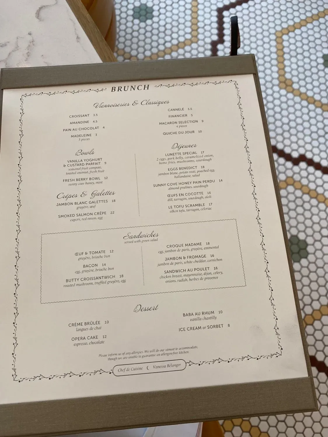 Menu 4