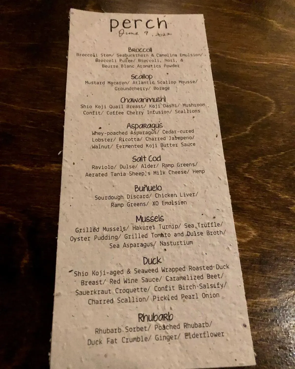 Menu 6