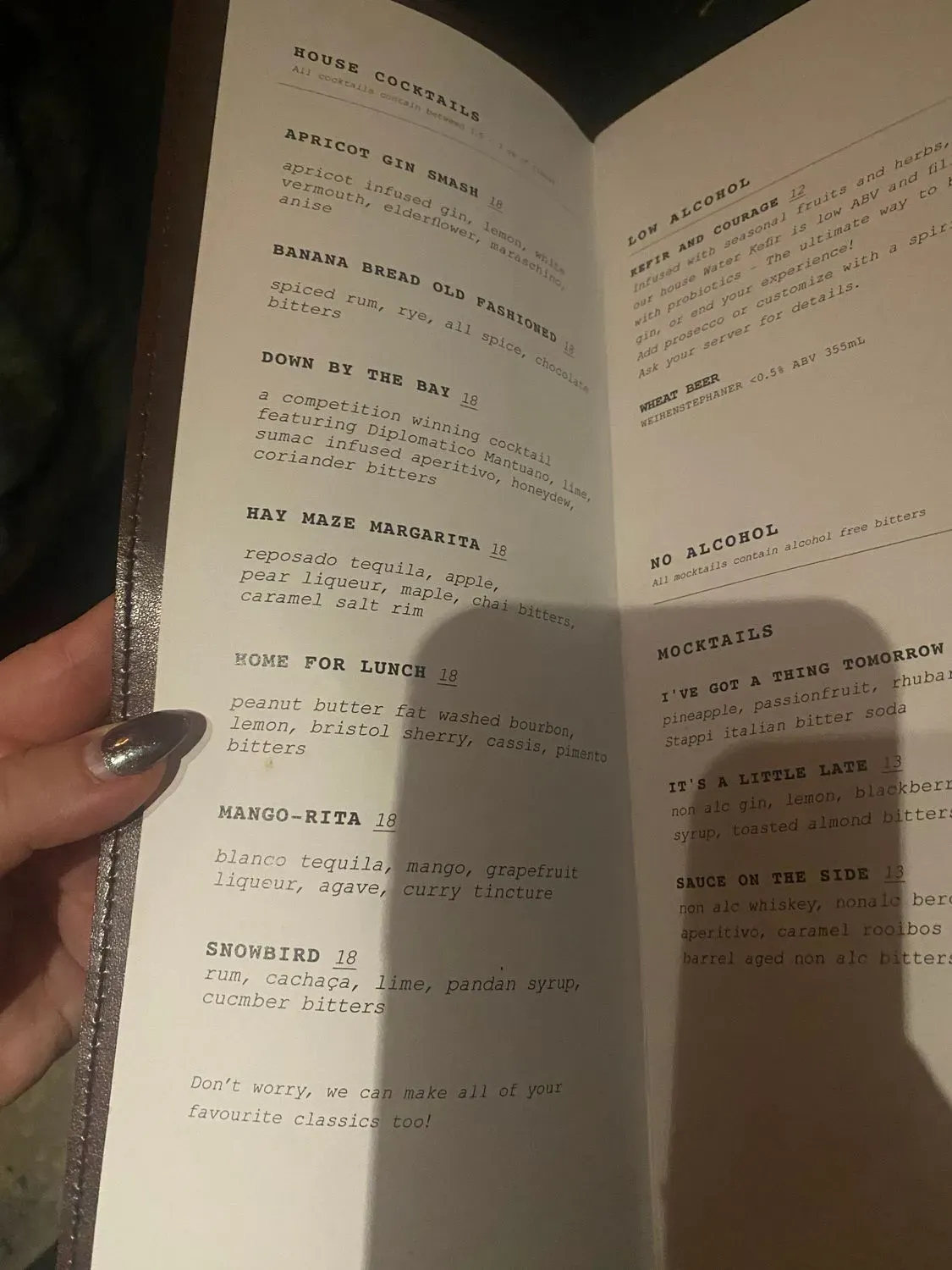 Menu 6