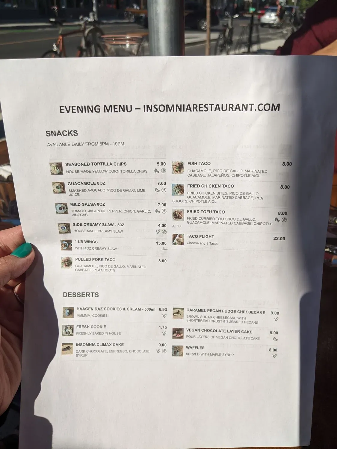 Menu 6