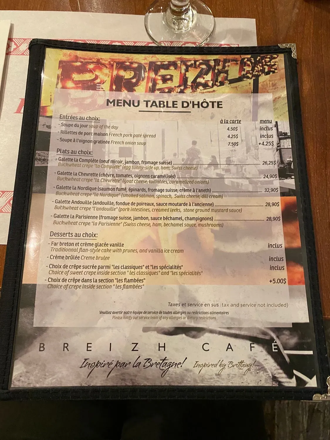 Menu 4