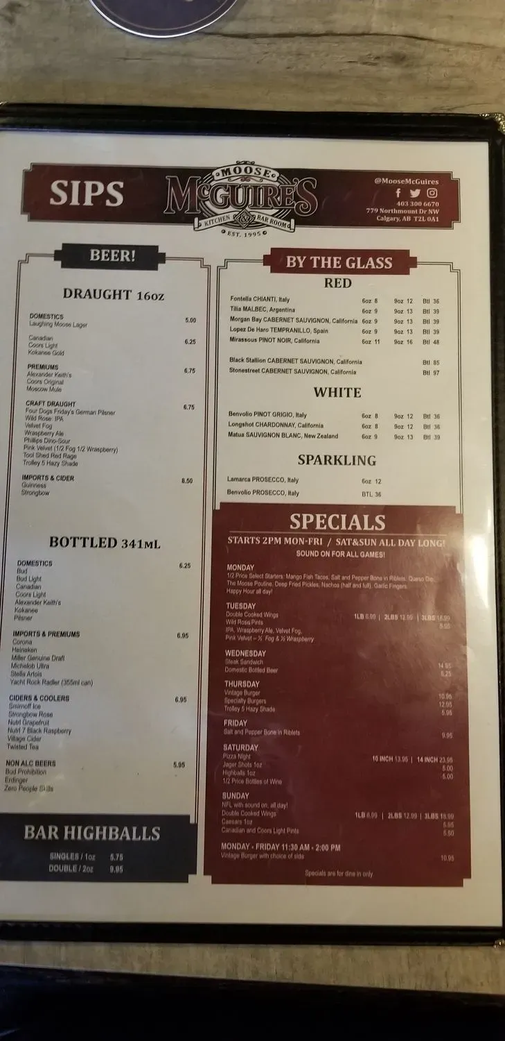 Menu 4