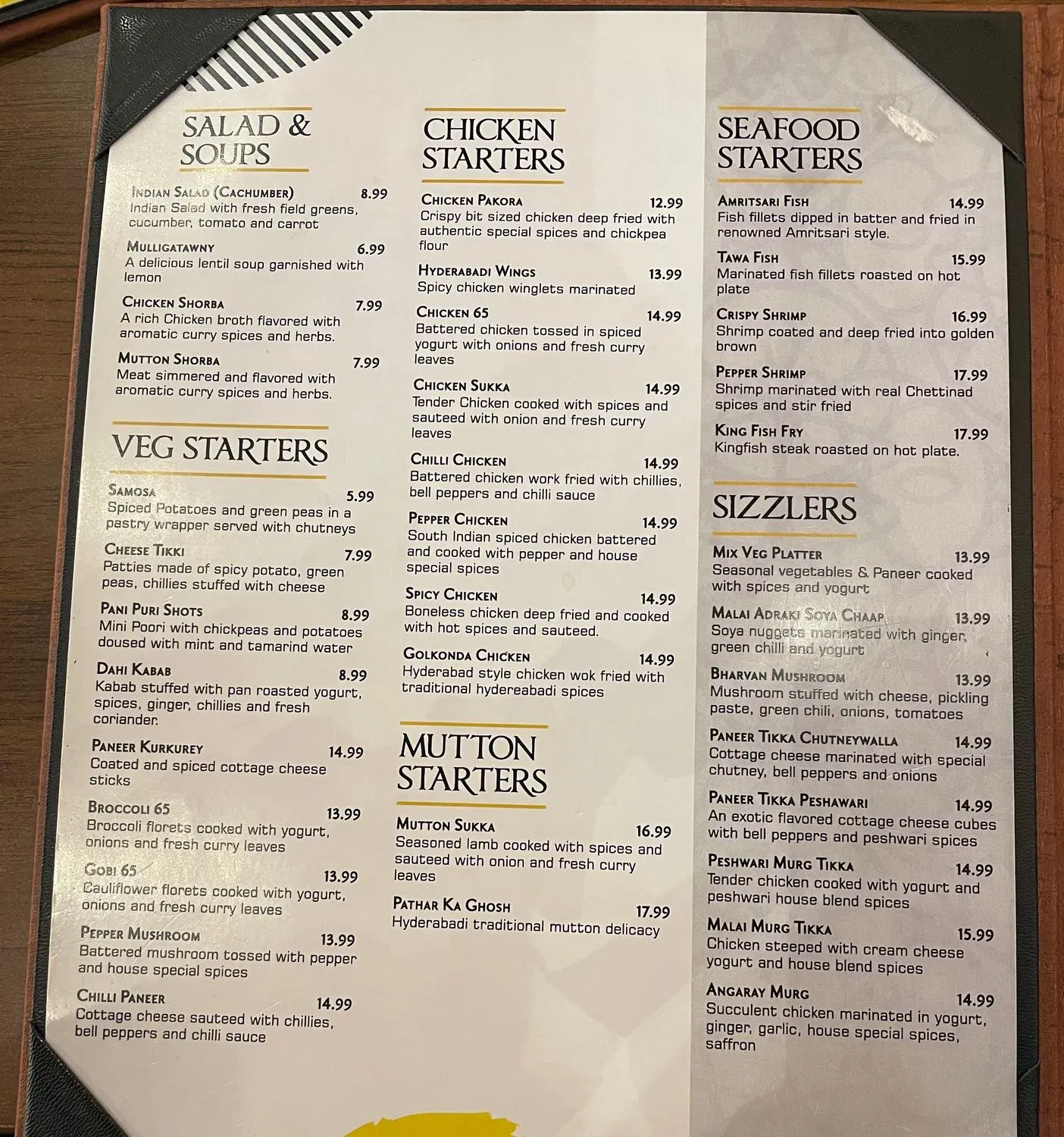 Menu 6