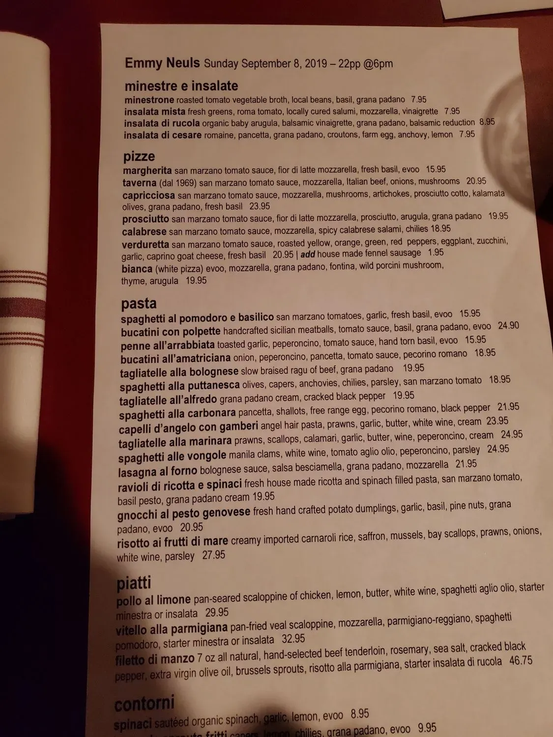 Menu 6