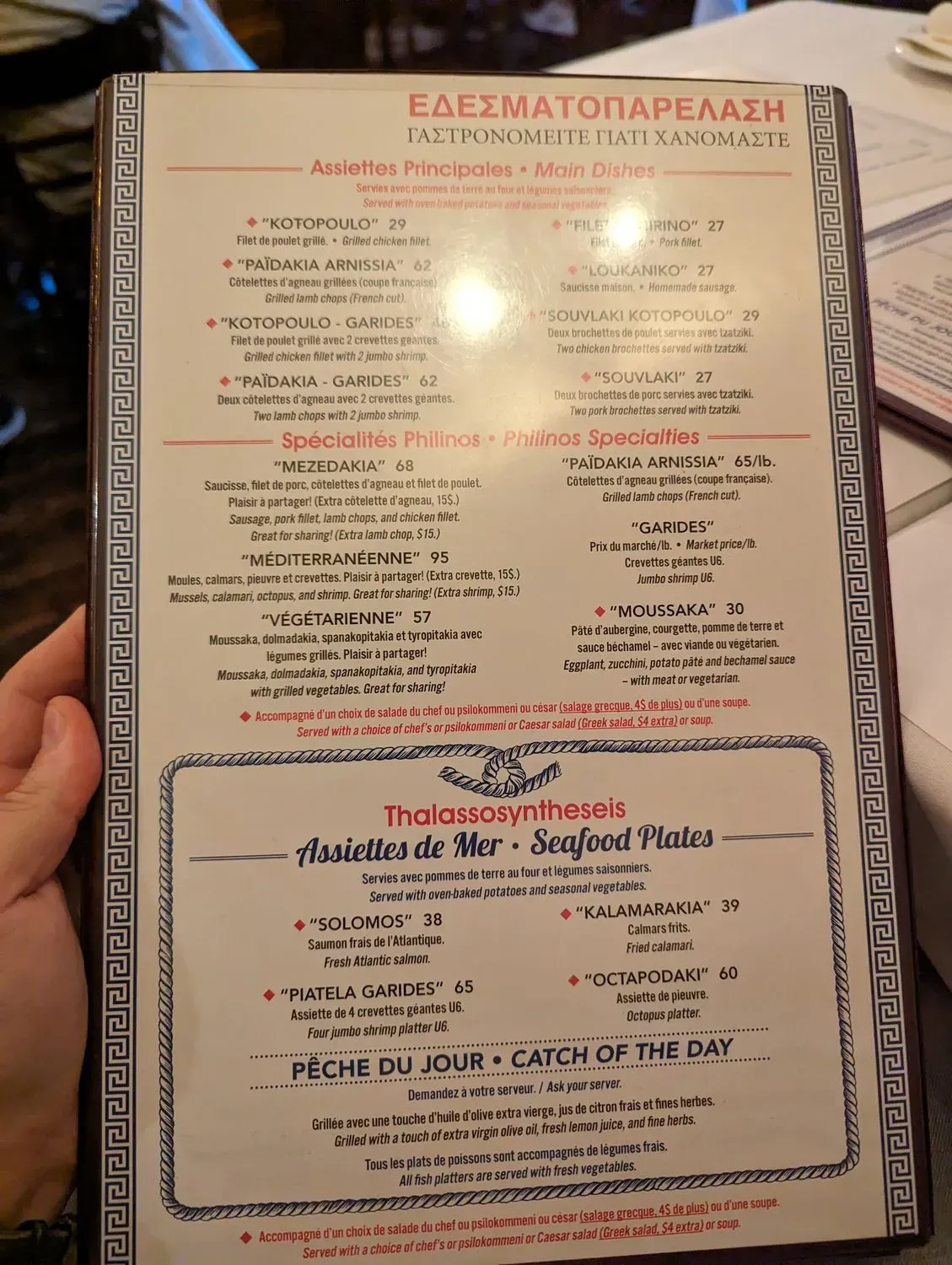 Menu 4